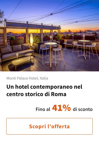 Un hotel contemporaneo nel centro storico di Roma