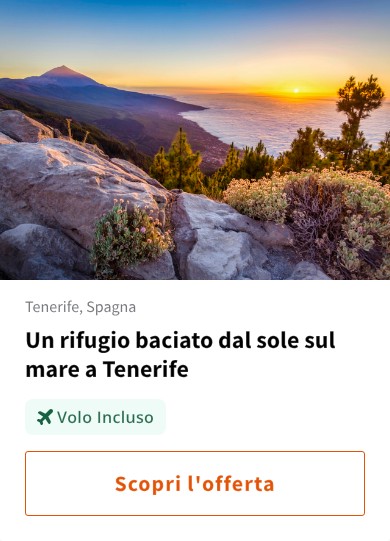 Un rifugio baciato dal sole sul mare a Tenerife
