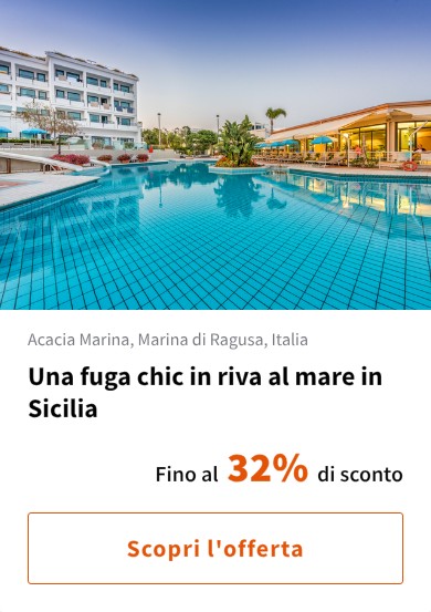 Una fuga chic in riva al mare in Sicilia