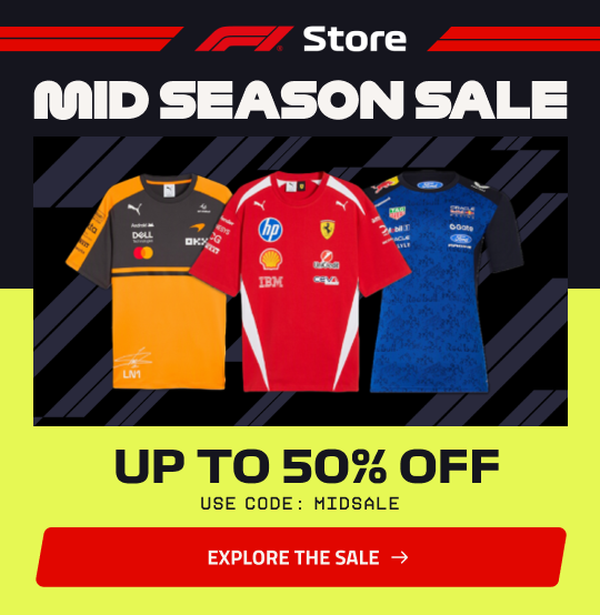 F1 Store Mid Season Sale
