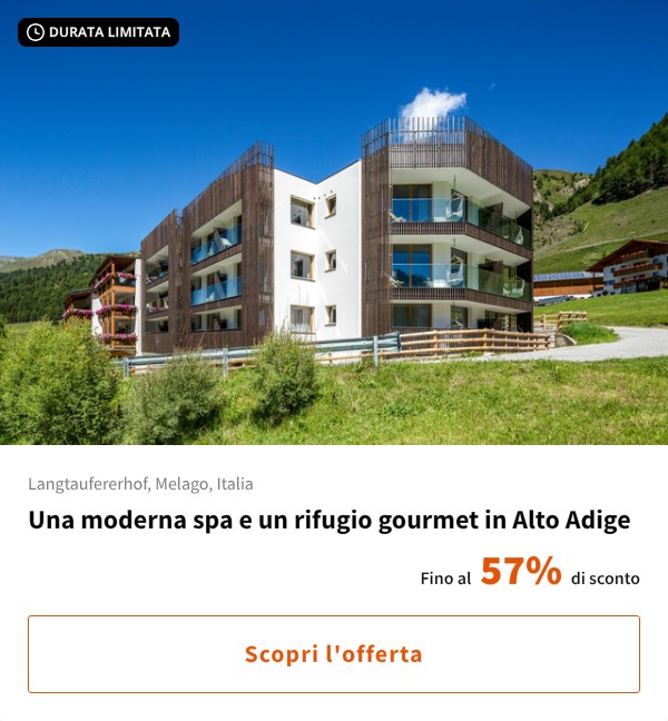 Una moderna spa e un rifugio gourmet in Alto Adige