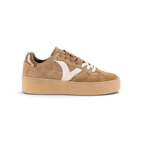 Sneakers Donna Platform Camoscio Cammello | Victoria