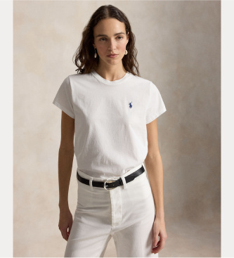 T-shirt bianca girocollo