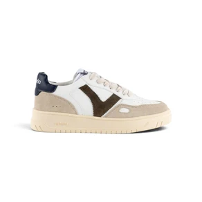 Sneakers Uomo Patchwork Bianca Blu | Victoria