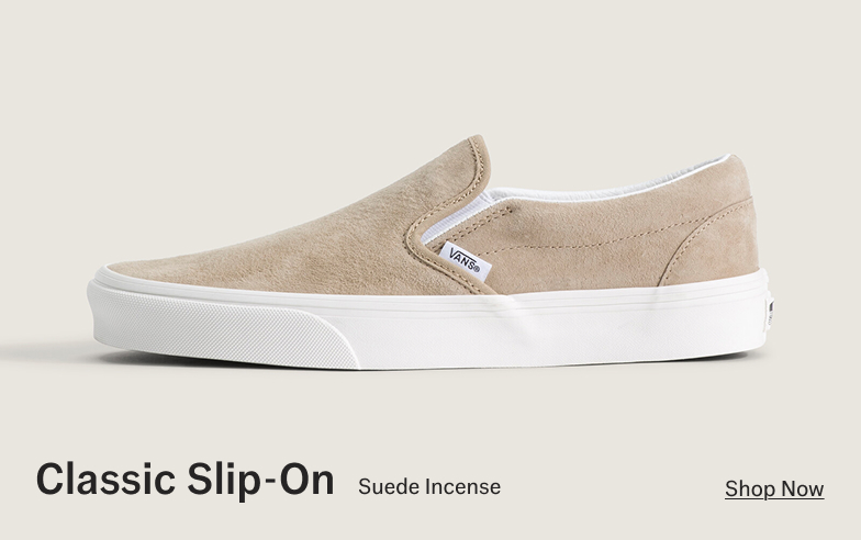 Classic Slip-On in Suede Incense