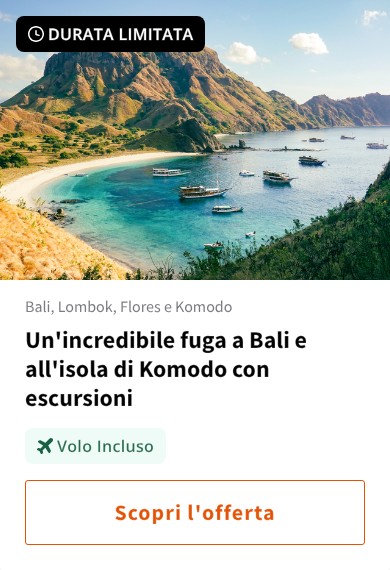 Un'incredibile fuga a Bali e all'isola di Komodo con escursioni