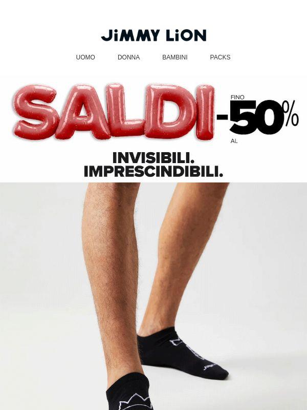 Fino al -50%: anche l'invisibile è in saldo