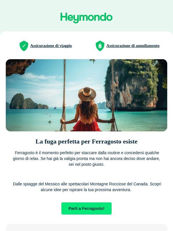 ☀️Hai già deciso dove andare a Ferragosto?