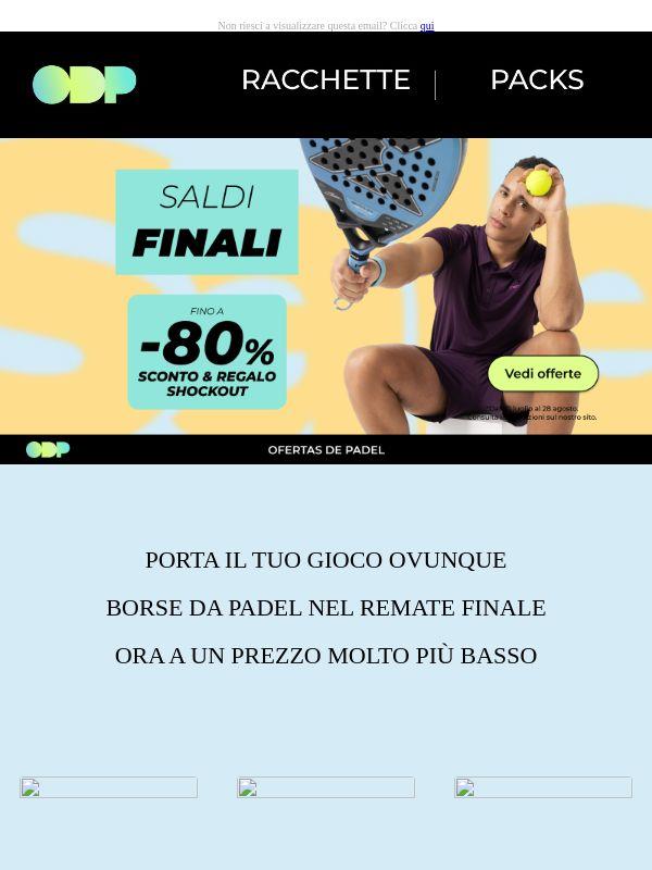🚨 Ultime borse da padel nel Remate Finale