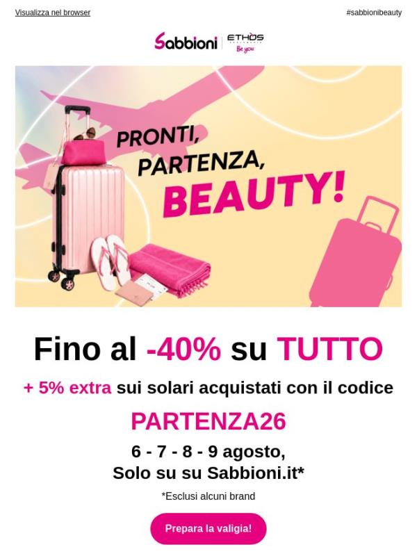✈Pronti, partenza... BEAUTY! 🏝