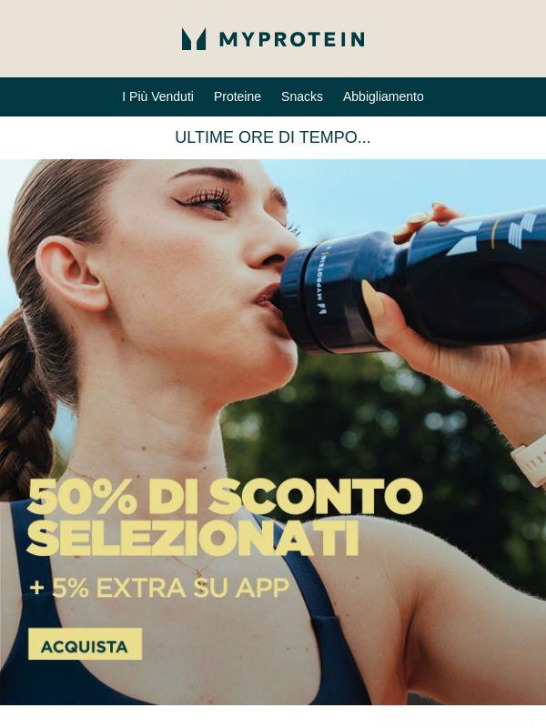 Ultime Ore ⏰ -50% sulla Creatina