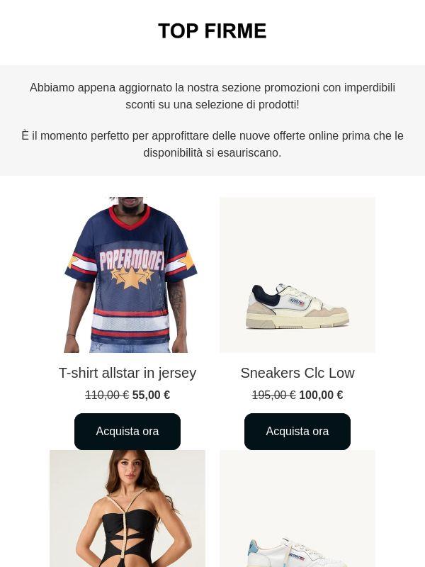 ⚡️ I nuovi sconti sono online: scopri le promozioni!