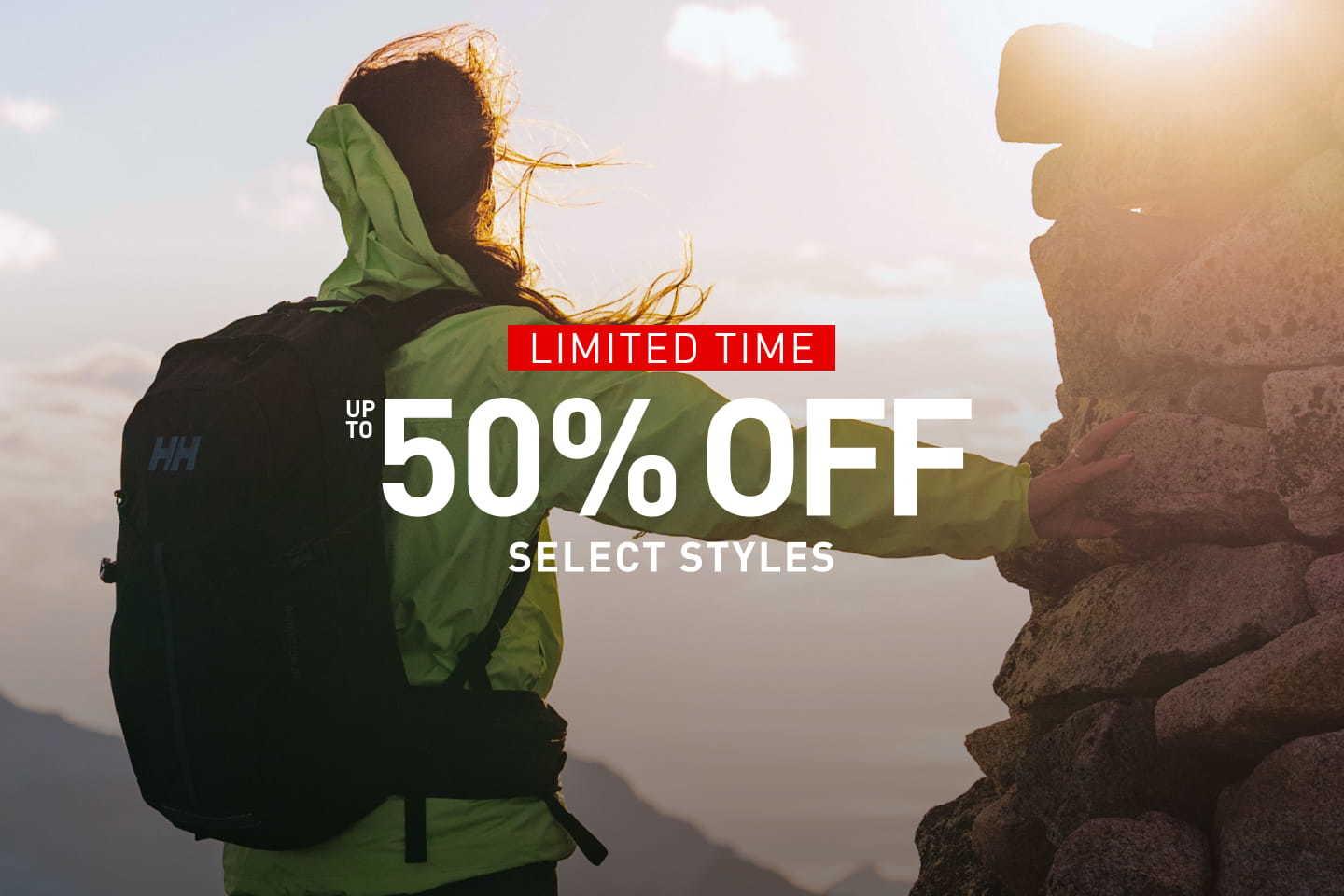 Up to 50% off select styles