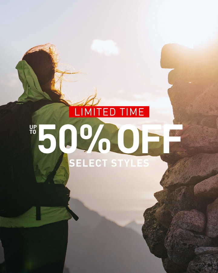 Up to 50% off select styles