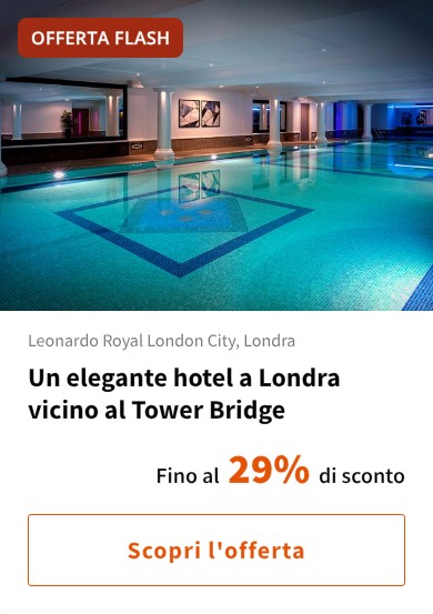 Un elegante hotel a Londra vicino al Tower Bridge