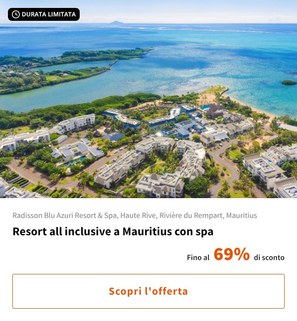 Resort all inclusive a Mauritius con spa