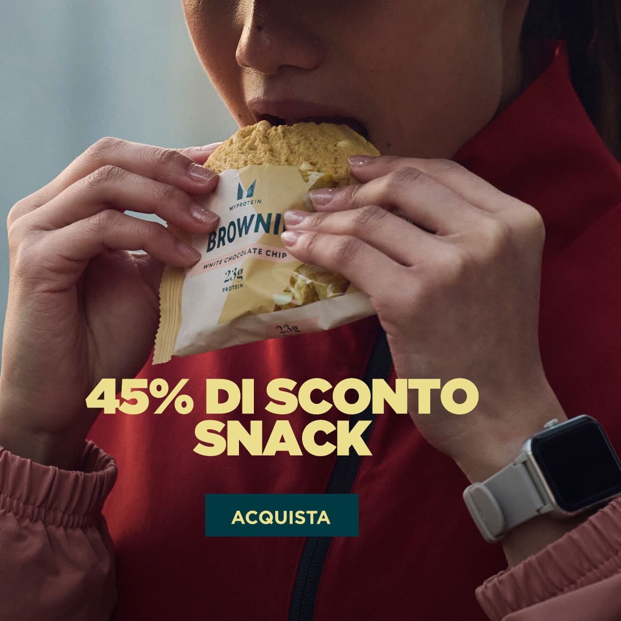 45% snack