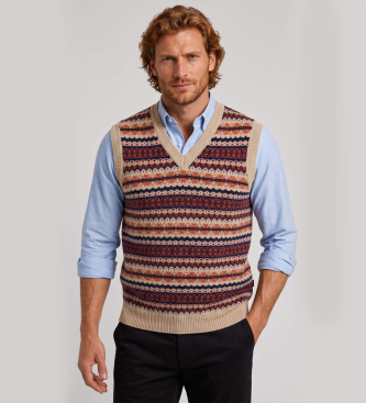 Gilet Stow multicolore