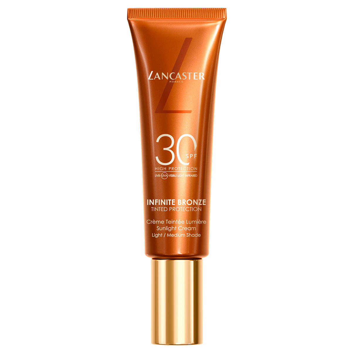 Crema solare colorata protettiva SPF 30