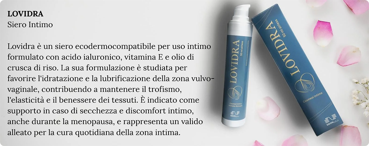 LOVIDRA, la skincare intima quotidiana e naturale