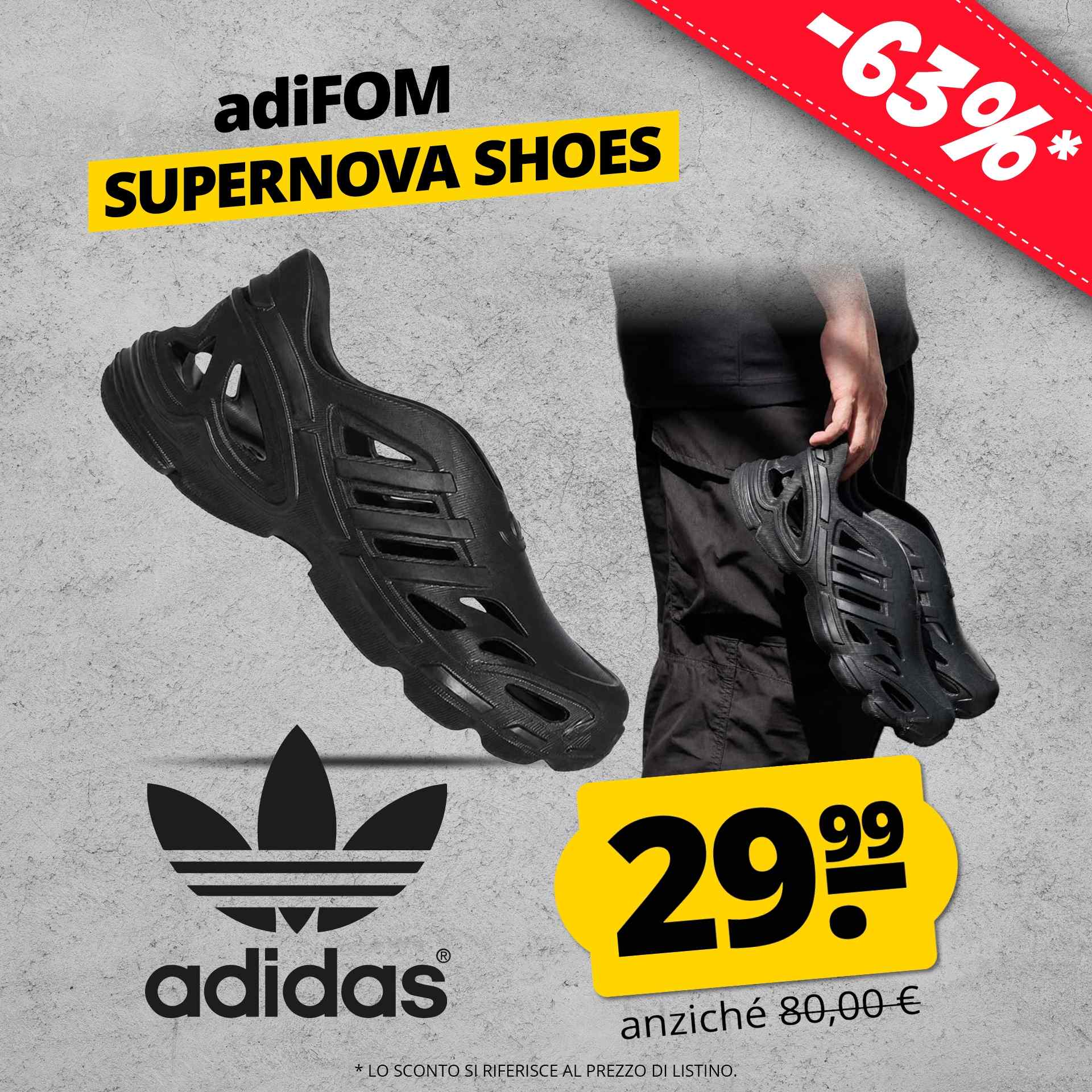 adidas originali adifom supernova unisex scarpe