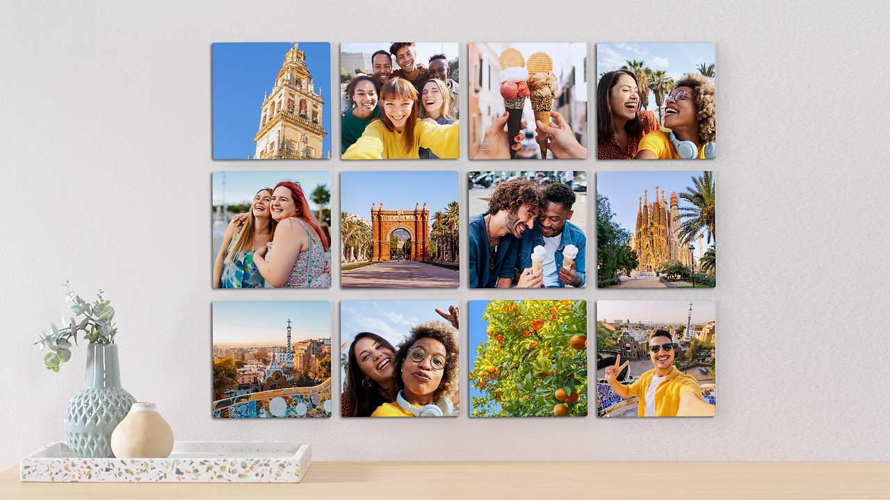 Pixum Squares con foto dell'estate