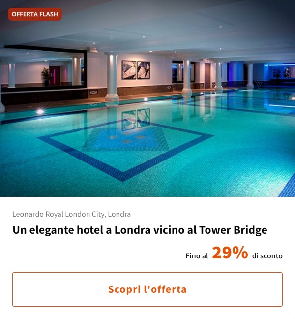 Un elegante hotel a Londra vicino al Tower Bridge