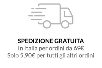 Spedizione Gratuita da 59 Euro