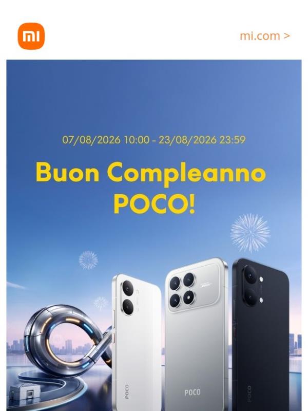 Buon Compleanno POCO!
