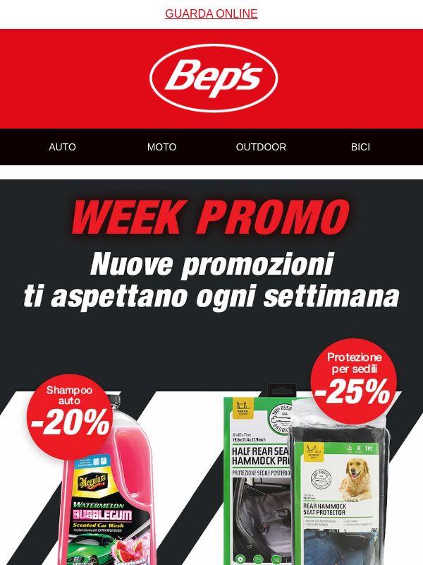Non ne hai ancora approfittato? Solo per pochi giorni WEEK PROMO