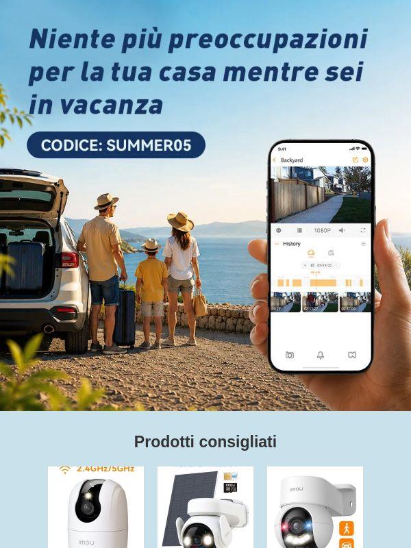✈️ Sarai via quest'estate? Metti in sicurezza la tua casa prima di partire