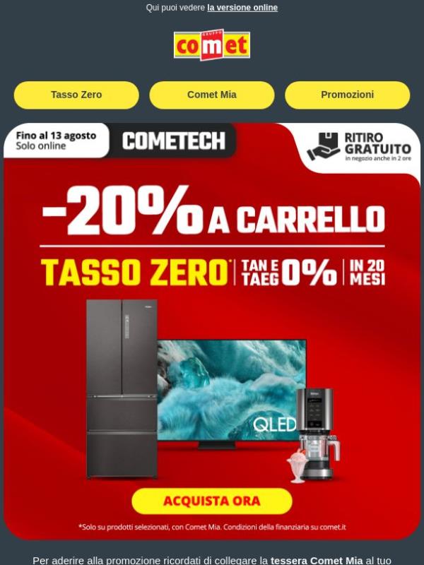 ONLINE | -20% a carrello🔥