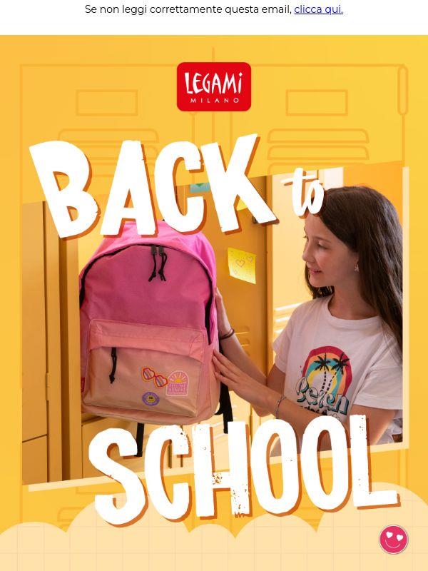 Le vacanze finiranno… ma il Back to School sarà entusiasmante! 🎒✨