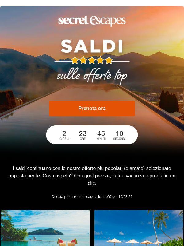 Le nostre offerte migliori sono in saldo 🌟