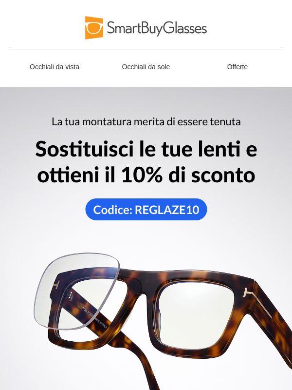 Le tue montature meritano lenti migliori