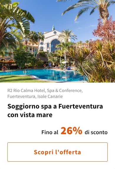 Soggiorno spa a Fuerteventura con vista mare