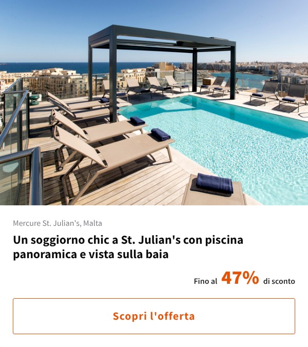 Un soggiorno chic a St. Julian's con piscina panoramica e vista sulla baia