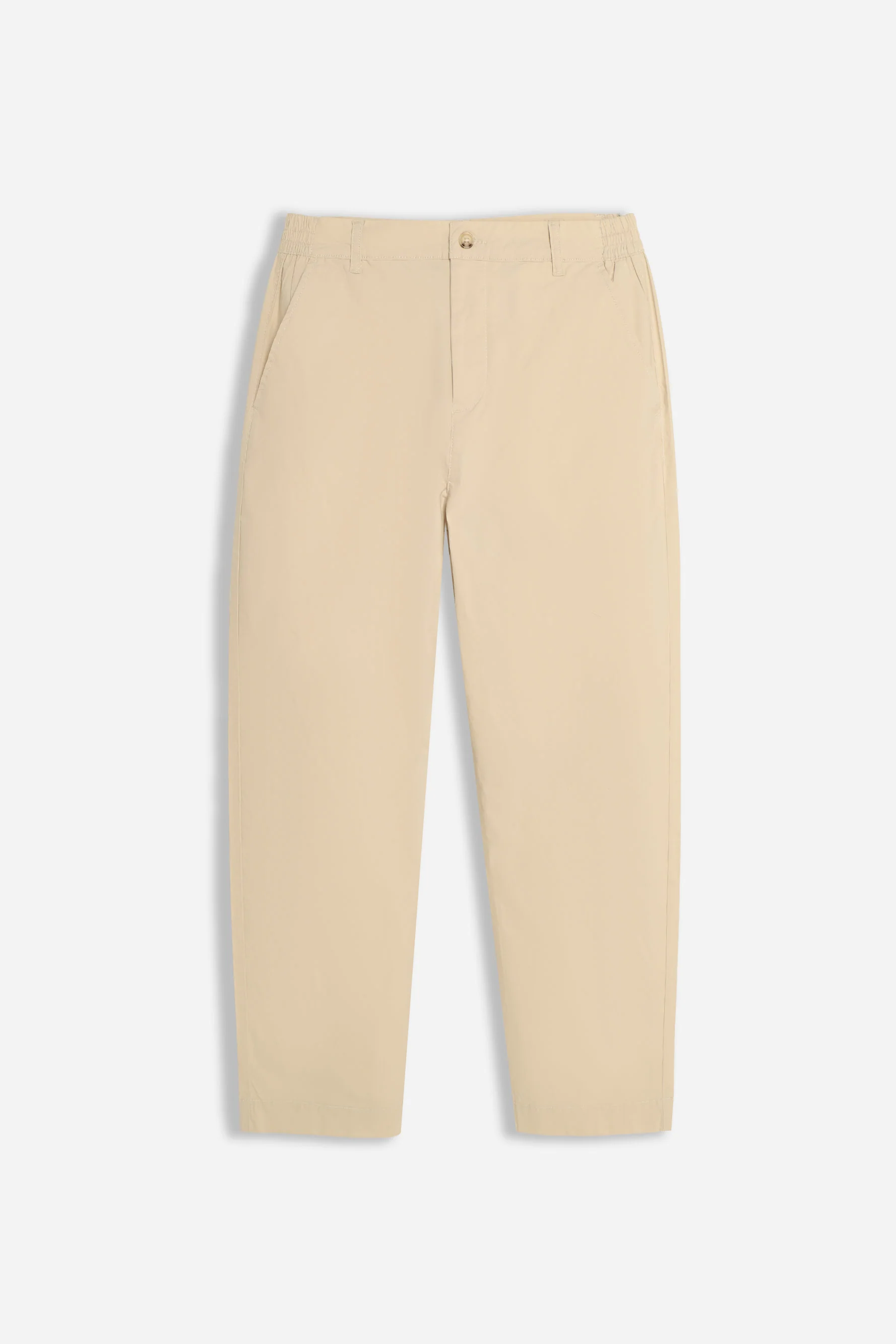 Image of PANTALONE IN TWILL CON ELASTICO