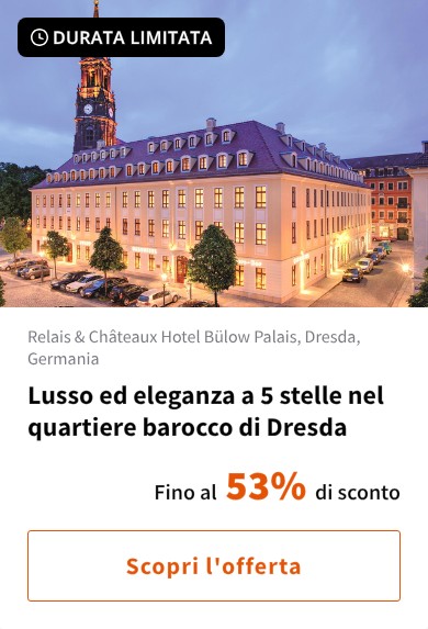 Lusso ed eleganza a 5 stelle nel quartiere barocco di Dresda