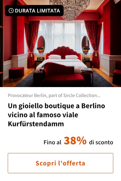Un gioiello boutique a Berlino vicino al famoso viale Kurfürstendamm