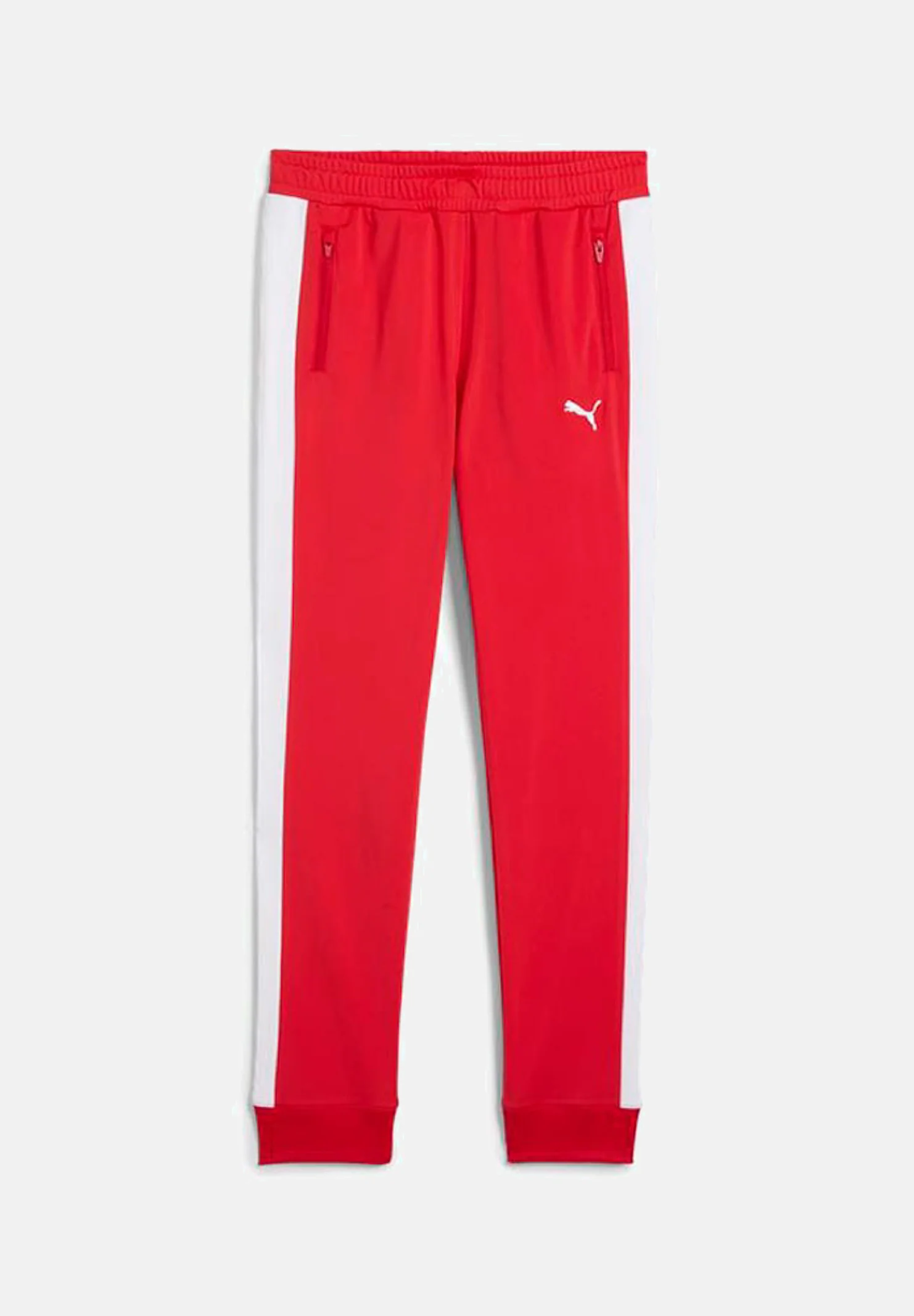 Image of PUMA Pantalone sportivo T7 ALWAYS ON rossa per bambino e bambina