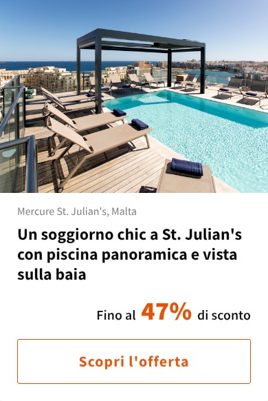 Un soggiorno chic a St. Julian's con piscina panoramica e vista sulla baia