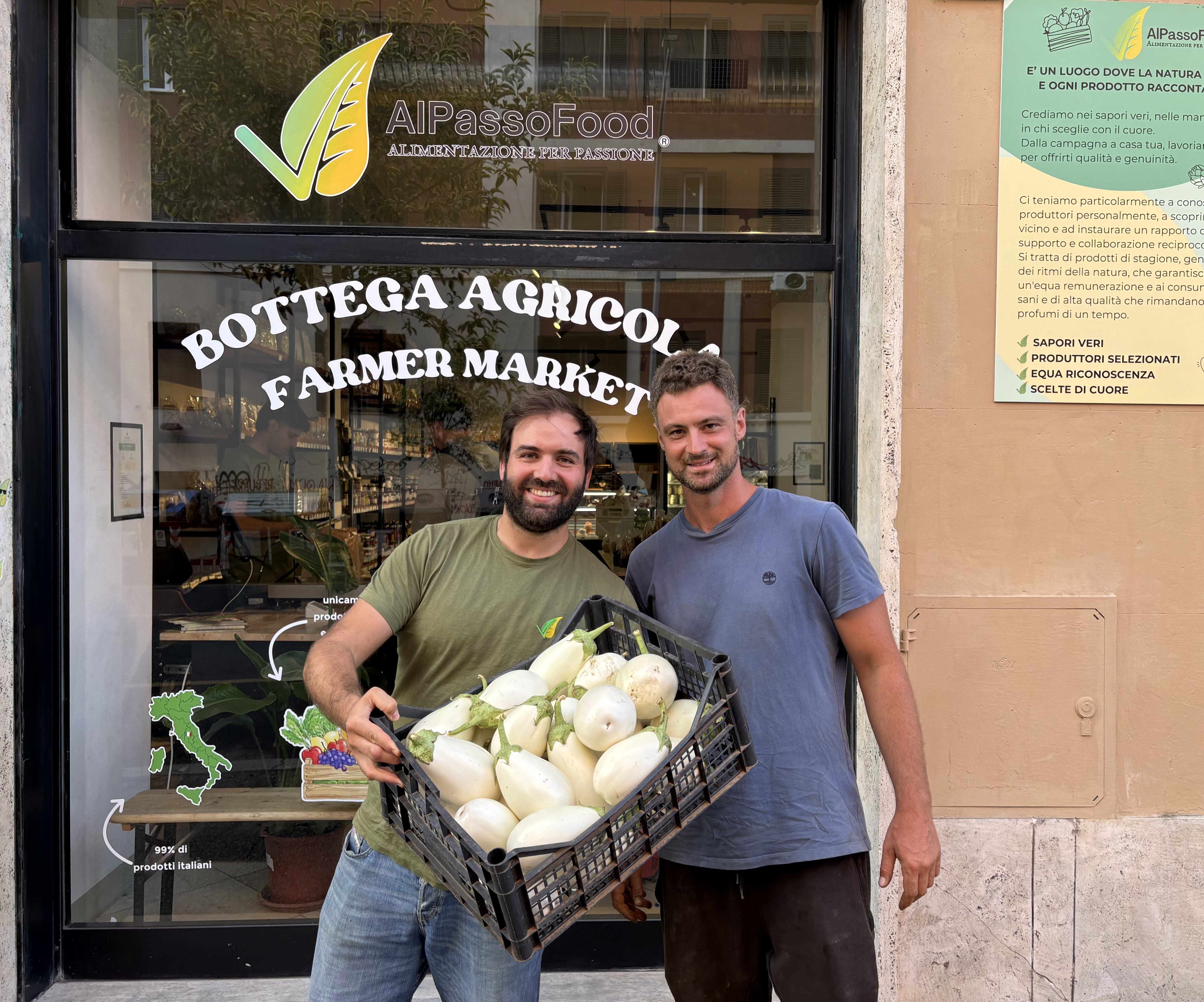 Lorenzo con Valerio Verdicchio