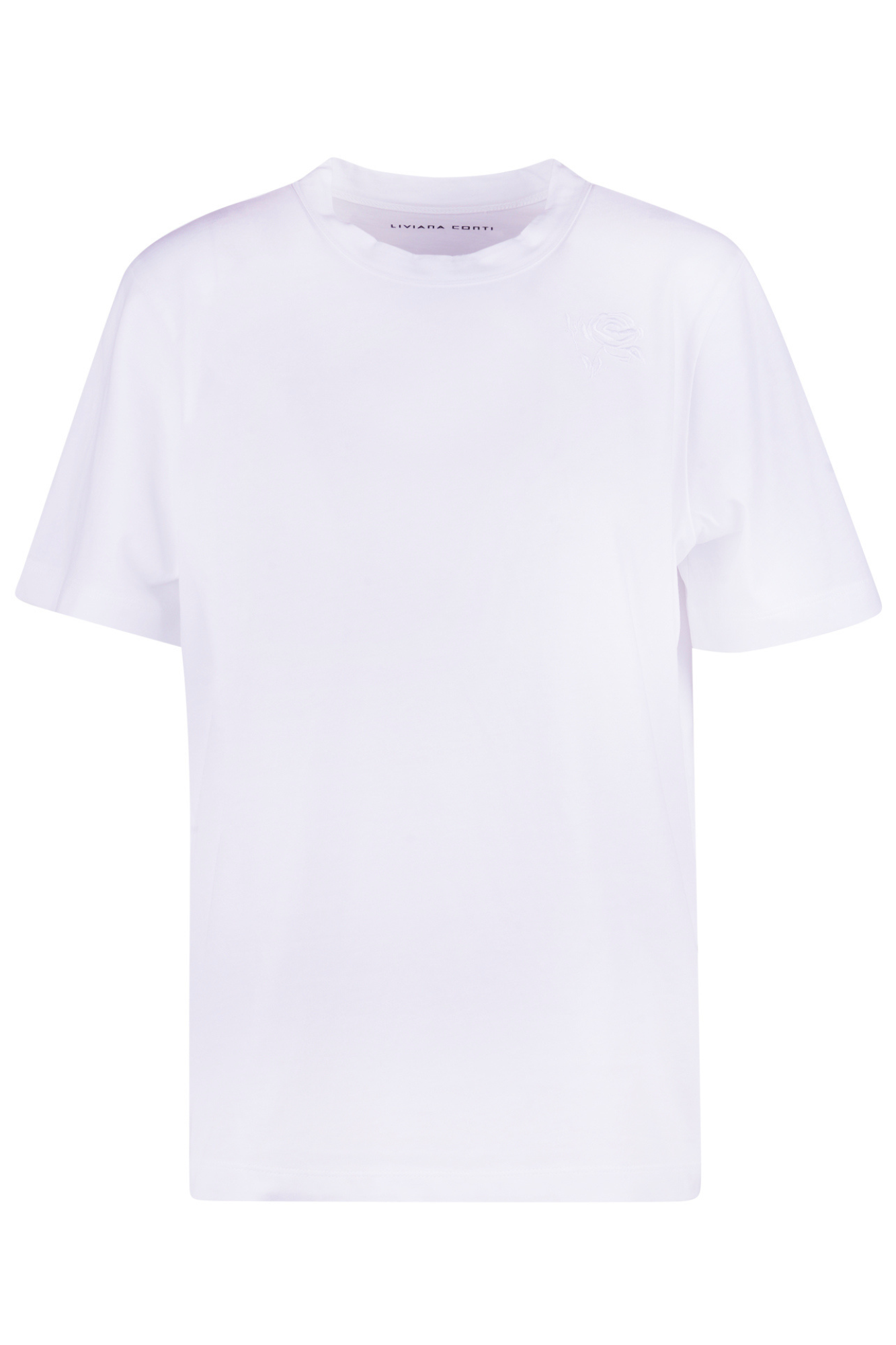Liviana Conti - T-shirt - 470796 - Bianco - XS / Bianco