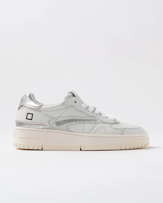 Sneaker Torneo Pure Shiny in Pelle / Bianco