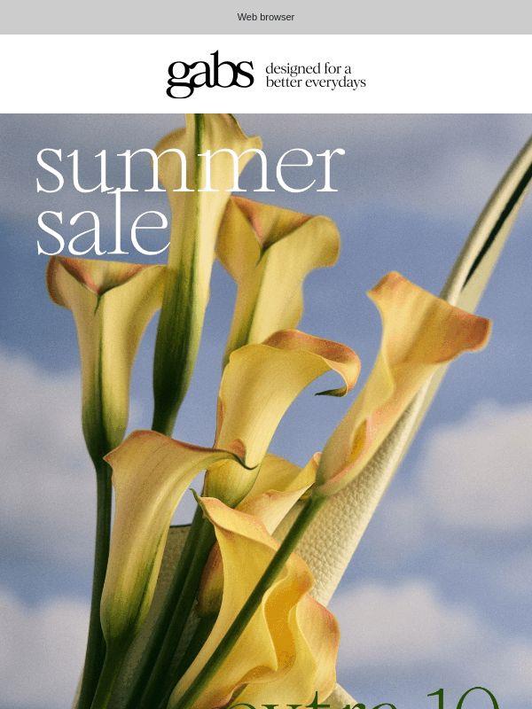 Saldi Gabs | -10% EXTRA
