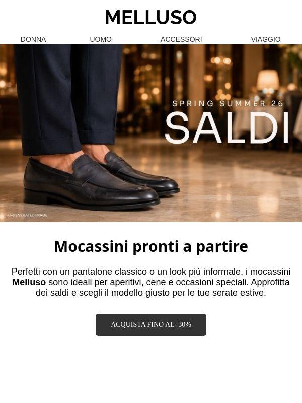 Valigia pronta? Manca solo il tuo paio di Melluso😋