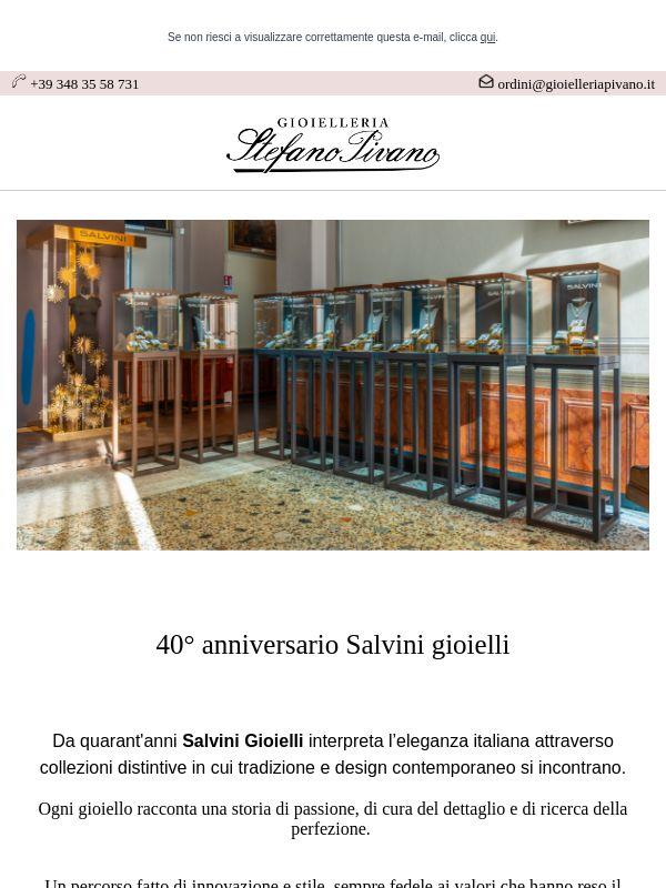 Tanti auguri Salvini gioielli 💍