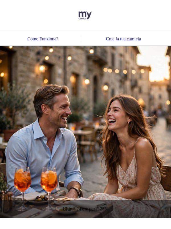 Ultime 24 ore per il tuo 25% di sconto