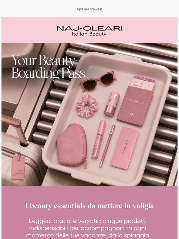 Pronta al decollo? I tuoi beauty essenziali ti aspettano ✈️